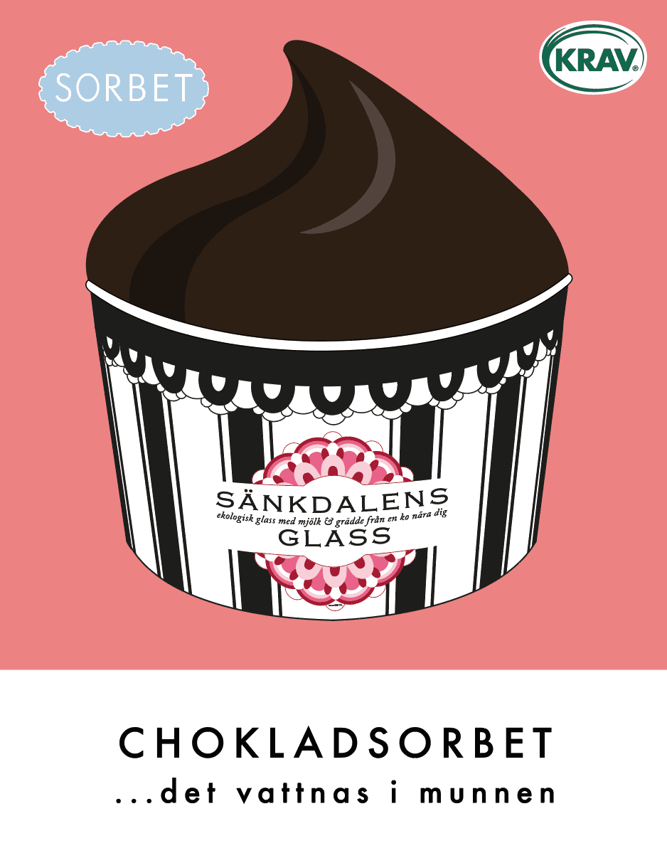 Chokladsorbet