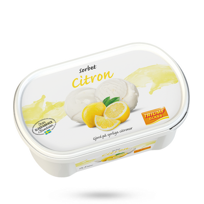 Citronsorbet 0,5 L