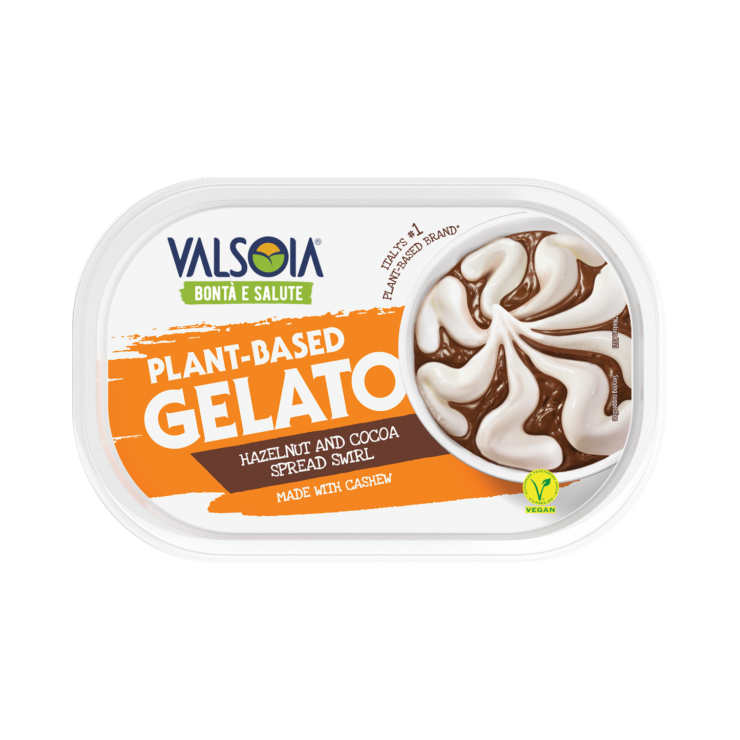 Glasspaket Cashew med Hasselnötskräm