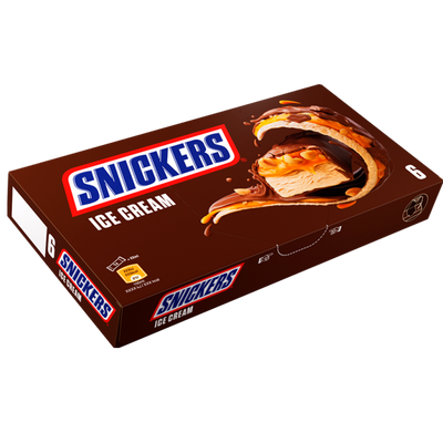 Snickers 6 glassar