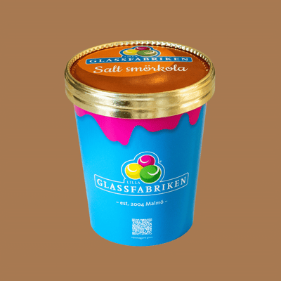 Lilla Glassfabriken 500ml Salt smörkola