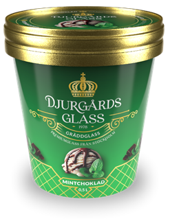 Djurgårds Glace Mintchoklad 0,5L