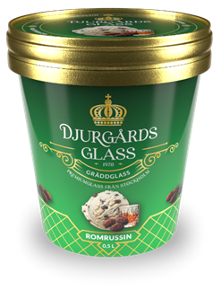 Djurgårds Glace Romrussin 0,5L