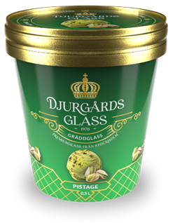 Djurgårds Glace Pistage 0,5L