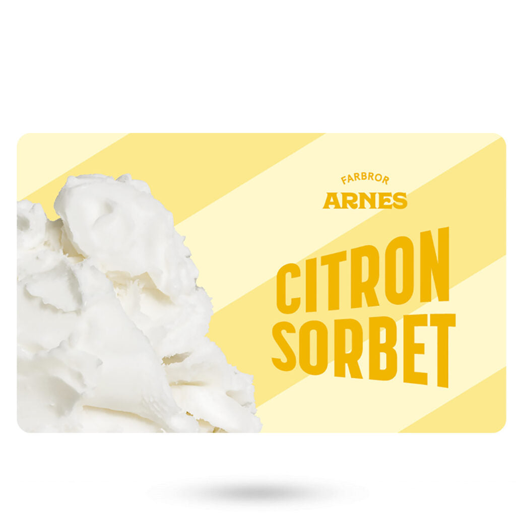 Farbror Arnes Citronsorbet 5 liter